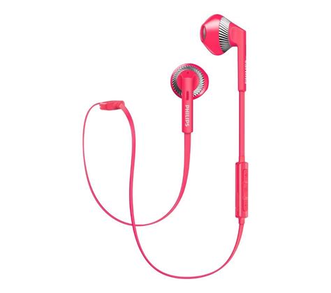 Buy PHILIPS SHB5250PK Wireless Bluetooth Headphones - Pink | Free ...