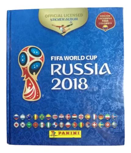 Álbum De Estampas Colombiano Pasta Dura Rusia 2018 Panini Cuotas sin