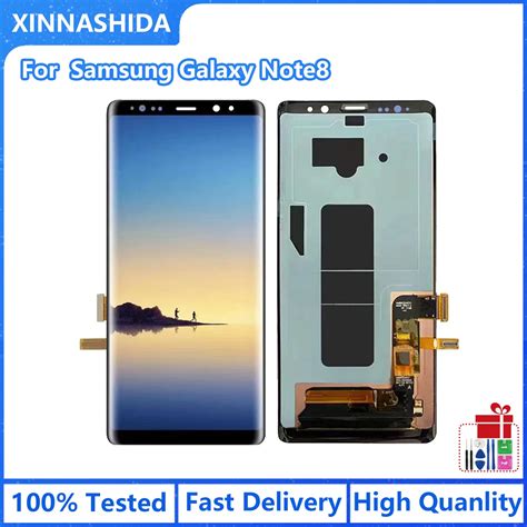 Tested Oled Display For Samsung Galaxy Note 8 N950 N9500 N950u N950f Lcd Touch Screen Digitizer