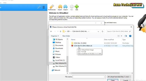How To Import A Vdi Image Into Virtualbox How To Import Windows Server