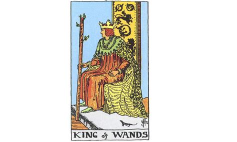 King Of Wands Tarot Card Symbolism Esoteric Hut