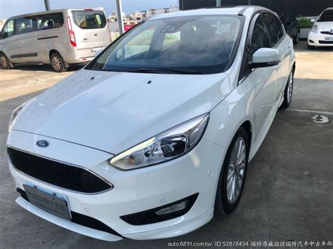 嚴選專區 Ford福特 Focus 福特原廠認證 台南瑞特汽車中古車部2018focus 5門15s白色時尚經典款