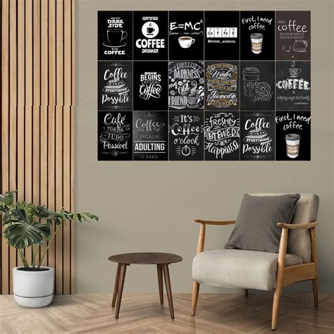 Jual Poster Dinding Aesthetic Kamar Cowok Distro Coffie Aesthetic Wall