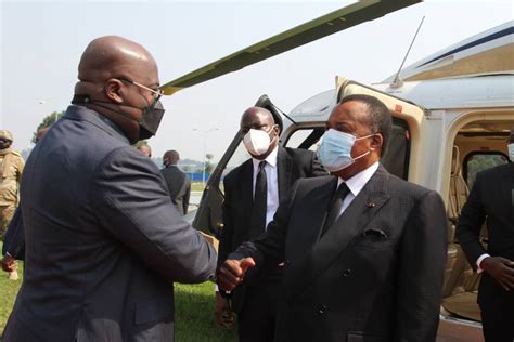 Kinshasa Denis Sassou N Guesso Assiste Aux Obs Ques Du Cardinal