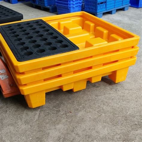 Drum Spill Containment Pallet With Drain Manufacturers Factory