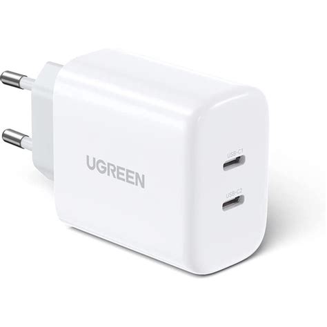 Carregado Ugreen W Pd Gan Dual Usb C Carregamento R Pido Compat Vel