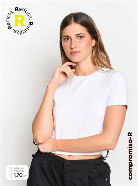 Ripley POLO MANGA CORTA RONDA INDEX PARA MUJER