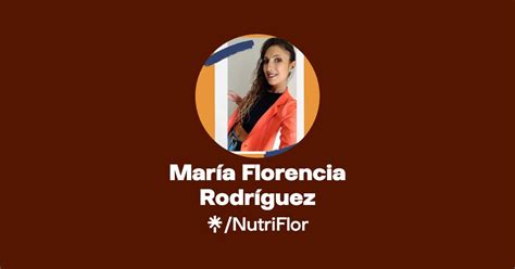 Mar A Florencia Rodr Guez Instagram Linktree