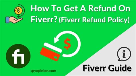 How To Get A Refund On Fiverr Fiverr Refund Policy