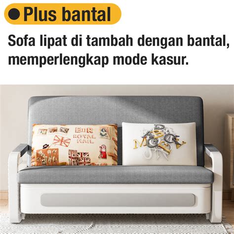 Sofa Bed Lipat Cm Minimalis Sofa Lipat Tidur Sofa Bed Kursi Tamu