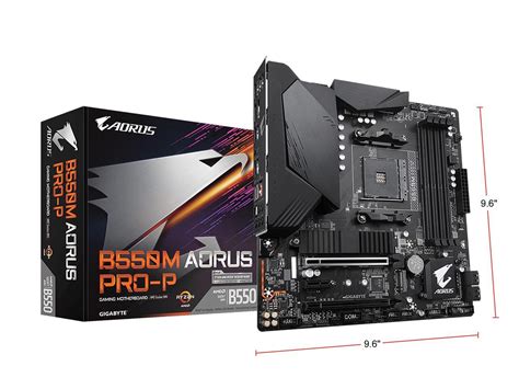 Gigabyte B550m Aorus Pro P Am4 Micro Atx Amd Motherboard