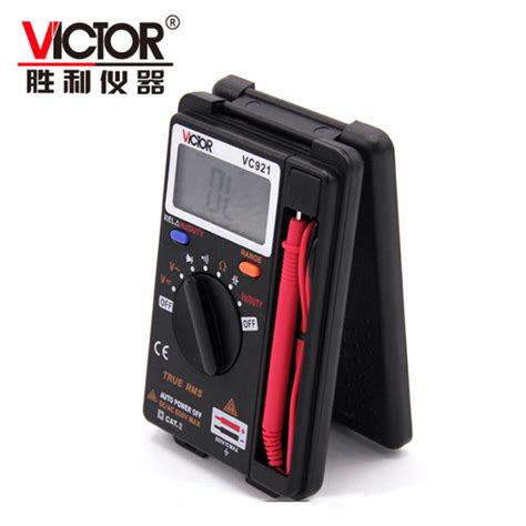 Victor Handheld Vc921 Digital Multitester True Rms Electrical Pocket Auto Range Voltage Tester