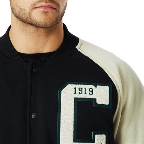 Campera Champion Superfleece Letterman Jacket Hombre