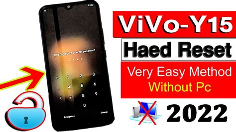 How To ViVo Y15 Screen Lock Reset ViVo 1901 Remove Screen Lock Kaise