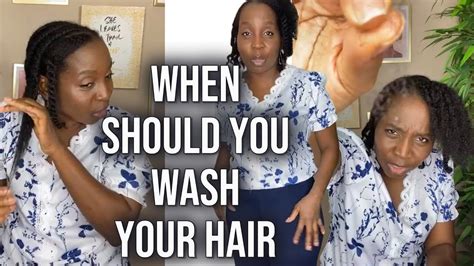 When Should You Wash Your Natural Hair YouTube