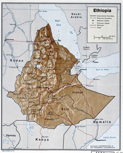 Map Of Ethiopia Regions 30 Old And New Ethiopian Maps You Have To See