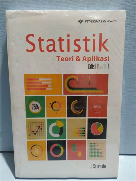 BUKU STATISTIK TEORI DAN APLIKASI EDISI 8 JILID 1 Lazada Indonesia