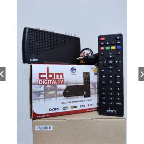 Jual Set Top Box Receiver SNI DVB T2 STB CBM Alat Menangkap Siaran Tv