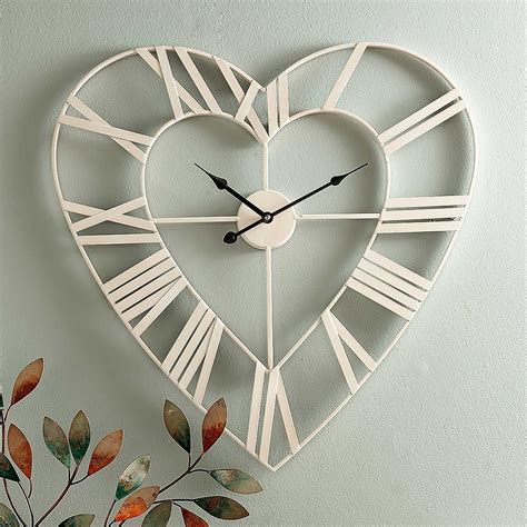 Metal Heart Wall Clock Heart Wall Clock Wall