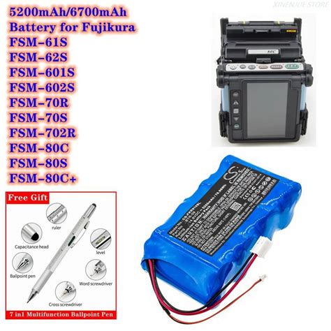 Soldering Tools Battery 14 8V 5200mAh 6700mAh BTR 09 For Fujikura FSM