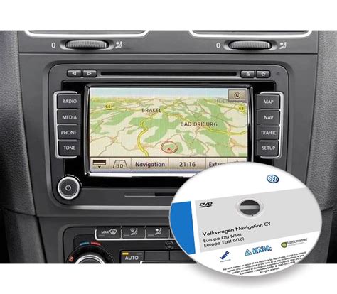 Dvd Harta Navigatie Volkswagen Rns Europa Est Software Limba