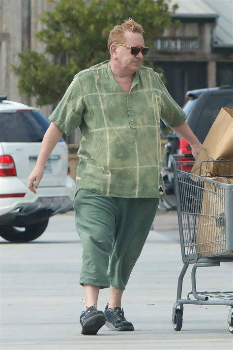 Sex Pistols Punk John Lydon Is Spotted Sporting Smaller Frame Out