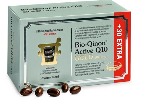 Bio Qinon Active Q10 Gold 100mg 150 30 Kaps Aitovita