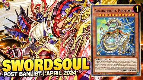 Deck Swordsoul Post Banlist EDOPRO Replays Decklist YouTube