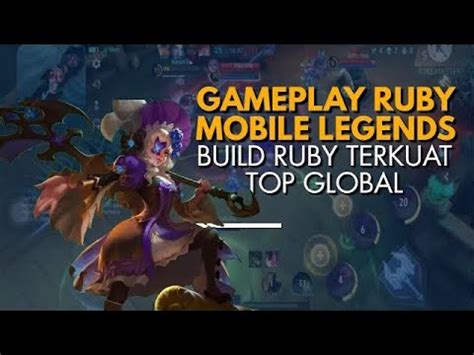 Gameplay Ruby Mobile Legends Build Ruby Tank Terkuat Top