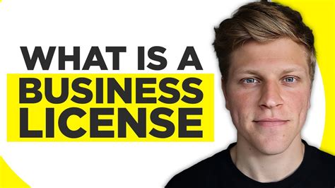 What Is A Business License 2024 Youtube