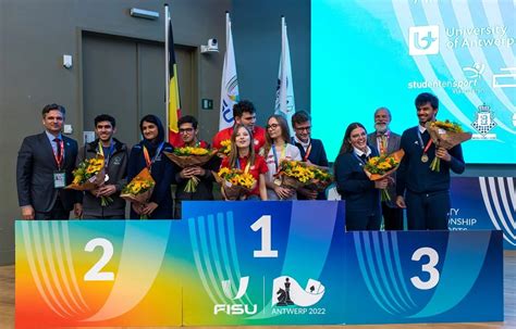 Fisu World University Championship Mind Sports Surprise Winners In