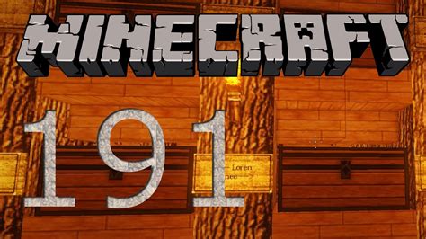 Let S Play Minecraft Part 191 Deutsch German Zwischendurch Mal