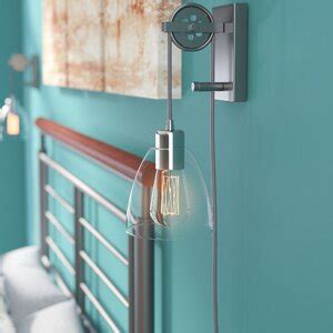 Winston Porter Carballido Steel Plug In Armed Sconce Reviews