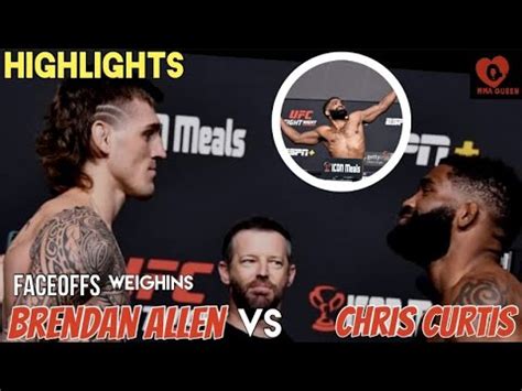 Chris Curtis Vs Brendan Allen Faceoffs Youtube