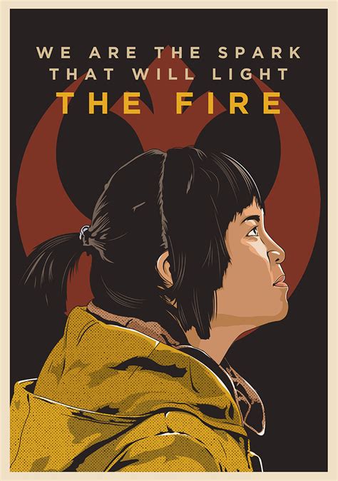 TieFighters Star Wars The Last Jedi Rose Tico Art By Devin