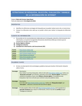 Estrategias de búsqueda PDF Descarga Gratuita