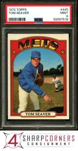 Topps Tom Seaver Mets Hof Psa Ebay