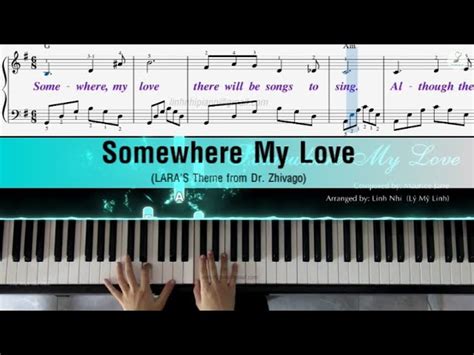 Somewhere My Love Lara S Theme From Dr Zhivago Piano Cover Easy