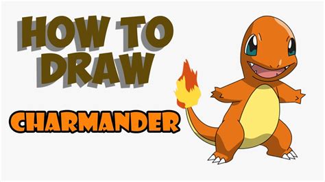 How To Draw Charmander Step By Step Youtube