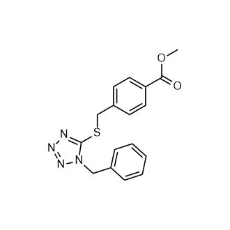 CAS 634168 73 3 Methyl 4 1 Benzyl 1h Tetrazol 5 Yl Thio Methyl