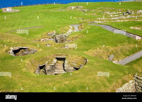 Prehistoric settlement Jarlshof, Shetland Islands Stock Photo - Alamy