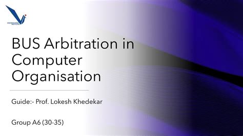 Bus Arbitration In Computer Organisation Group 6 30 35 YouTube