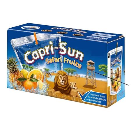 Capri Sun Safari 200 Ml X 20 Adet Marketpaketi