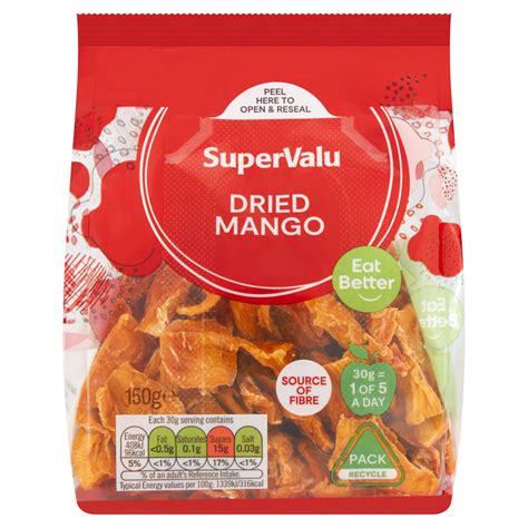 SuperValu Dried Mango 150 G Storefront EN