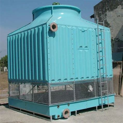 Three Phase FRP Induced Draft Cooling Towers Round For Industrial At