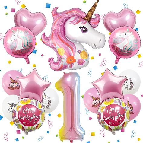 Buy Unicorn Balloons Birthday Party Decorations For Girls Pc Unicorn