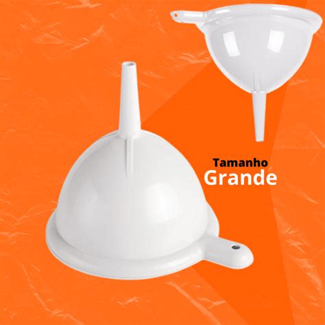 Funil Grande De Plastico Universal Cozinha Uso Geral Universal Shopee