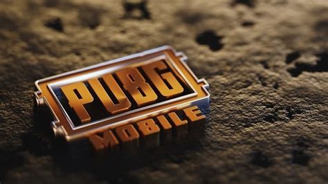 Pubg Mobile Logo Studio Rendering With Mud Floor 3d Model Cgtrader