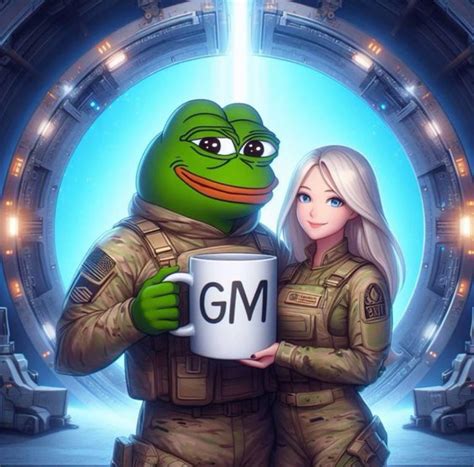 Gm Pepe 🐸 Rpepethefrog