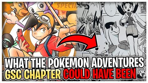 Pokémon Adventures Gold Silver Crystal Chapter Original Manga YouTube